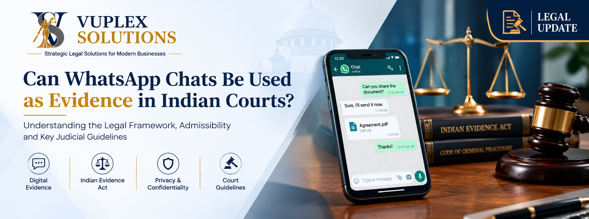 Can WhatsApp Chats Be Used as Evidence in Indian Courts?